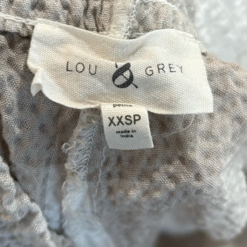 LOFT Lou & Grey Gingham Triple Cloth Shorts - Picture 5 of 5